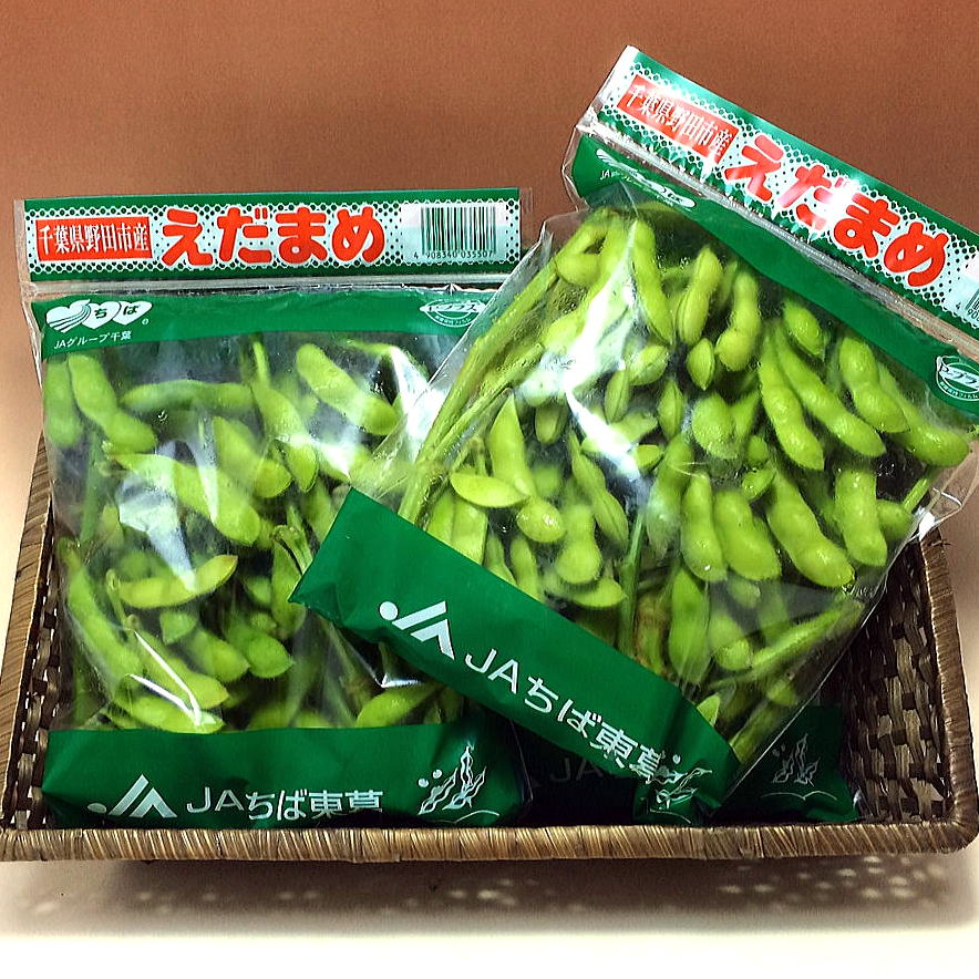 関東周辺にも多く出荷されると獲れたて野田市の枝豆